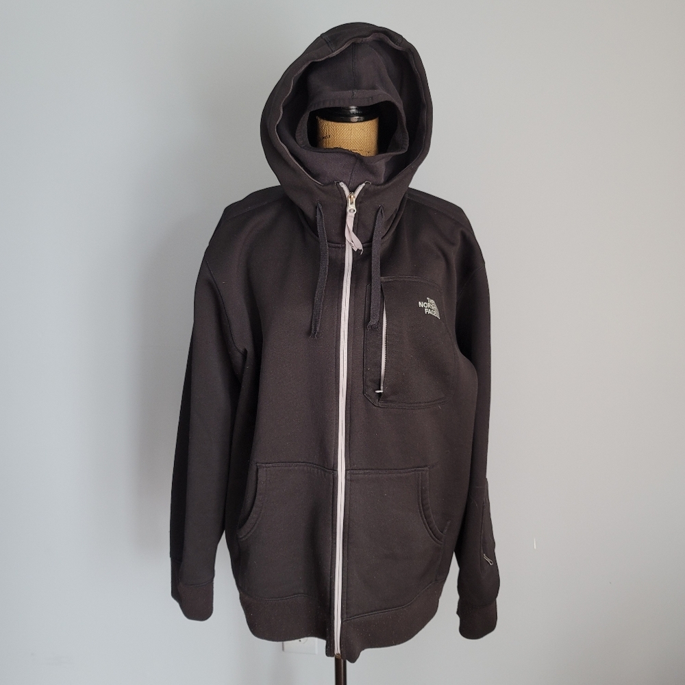 The North Face Zip Hoodie with Mask Balaclava